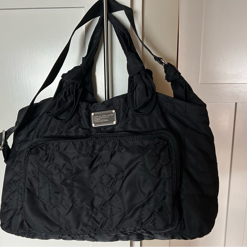 Marc Jacobs Quilted Weekender and Leather Crossbody